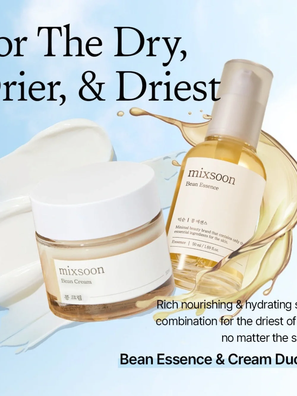 MIXSOON 1-1 Bean Essence Bundle Lightweight Facial Serum 60ML Ea
